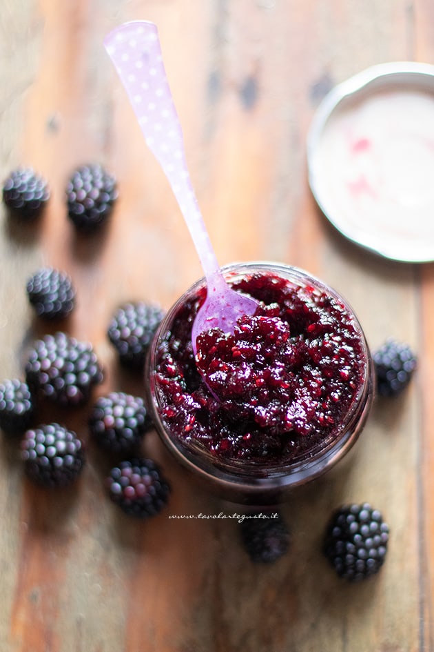 Marmellata di more- - Ricetta di Tavolartegusto