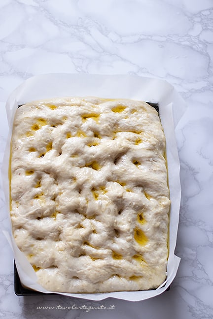 focaccia allo yogurt pronta da cuocere