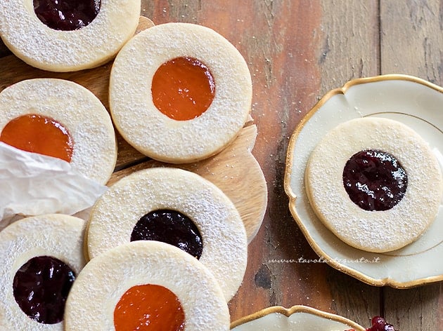 Biscotti occhi di bue