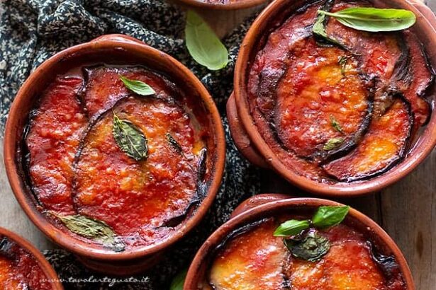 Mini parmigiane di melanzane