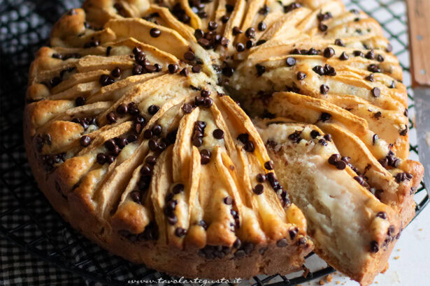 Torta di mele e cioccolato