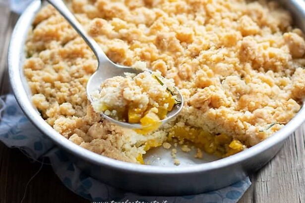 Crumble di zucca