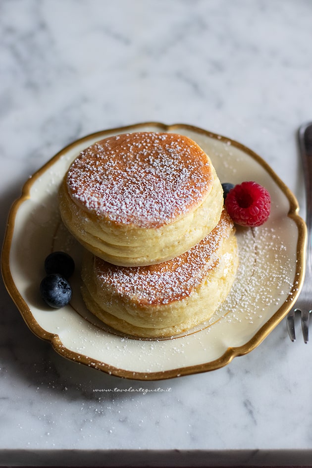 Fluffy pancake giapponesi - Ricetta di Tavolartegusto