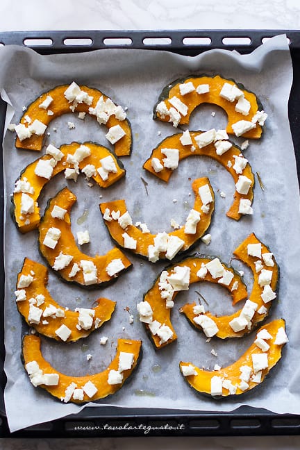 come fare zucca e feta