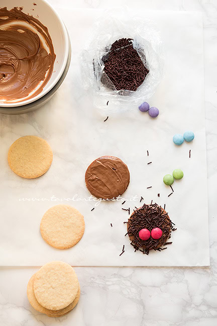 decorare i biscotti ragno