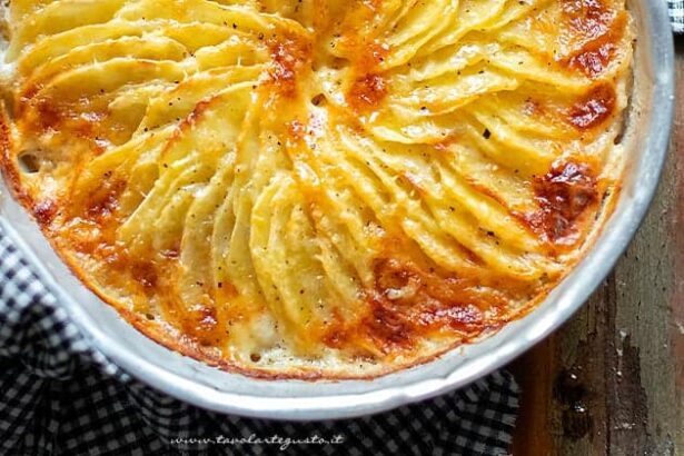 Gratin di patate - Ricetta di Tavolartegusto