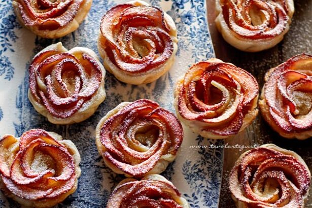 Rose di mele ricetta