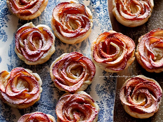 Rose di mele ricetta