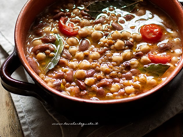 zuppa di legumi senza ammollo