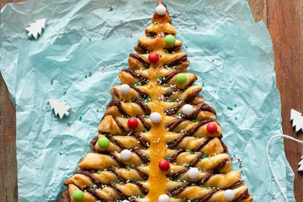 Albero di Natale con Nutella e pasta sfoglia - Ricetta di Tavolartegusto