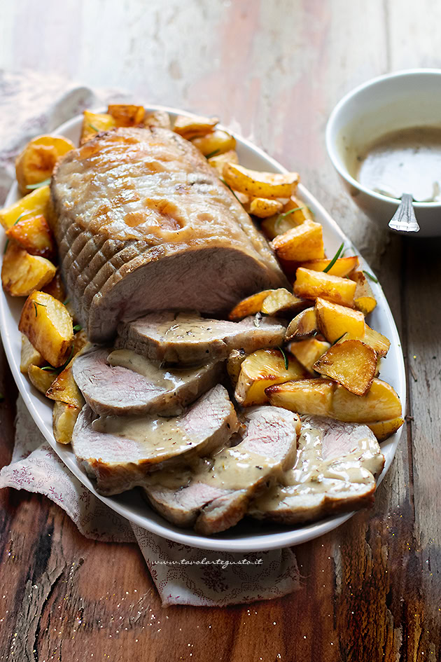 Arrosto di vitello al forno