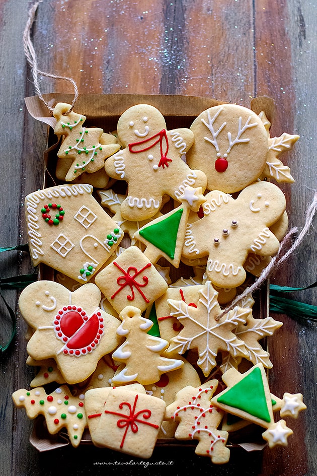 Biscotti di Natale ricetta - Ricetta di Tavolartegusto