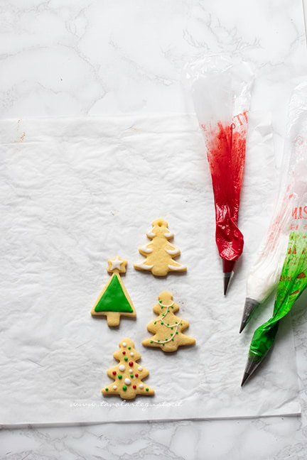 alberelli biscotti di natale