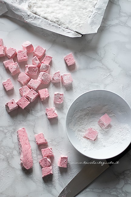 completare i marshmallow - Ricetta di Tavolartegusto