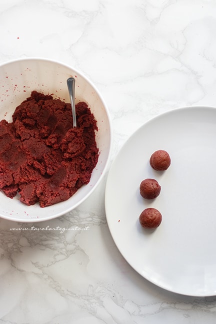 come fare i tartufi red velvet