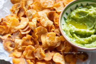 Chips di carote