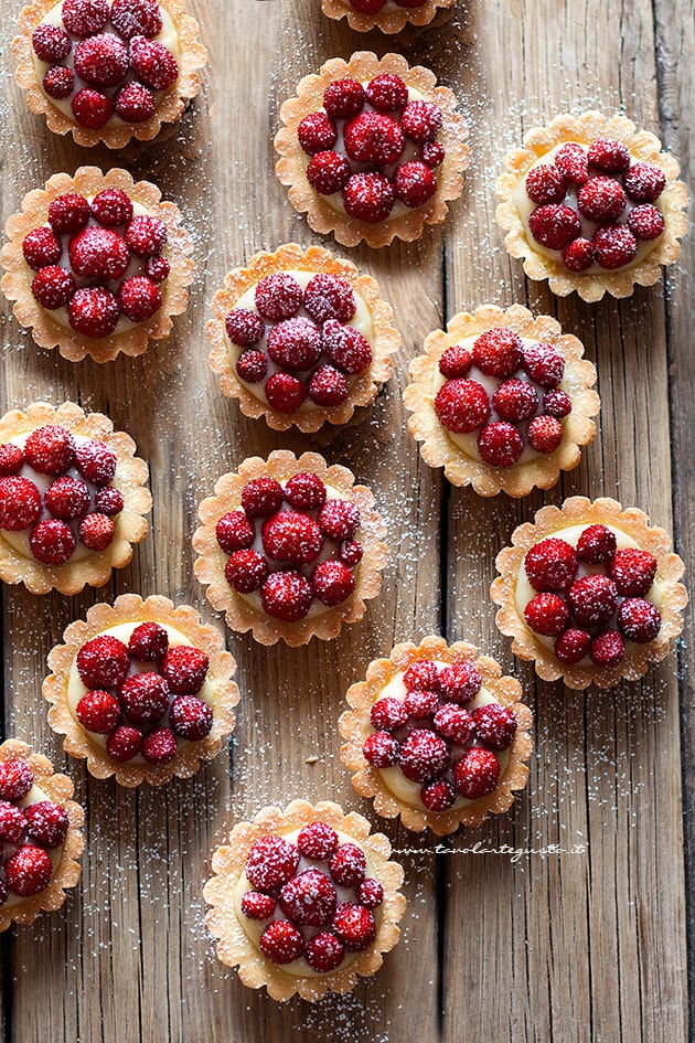 Crostatine alle fragole