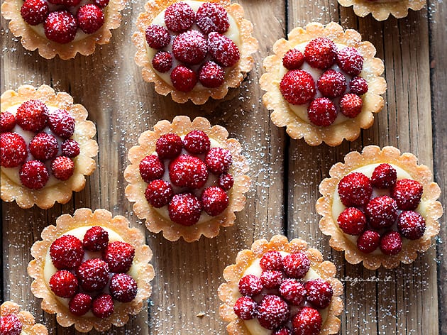 Crostatine alle fragole