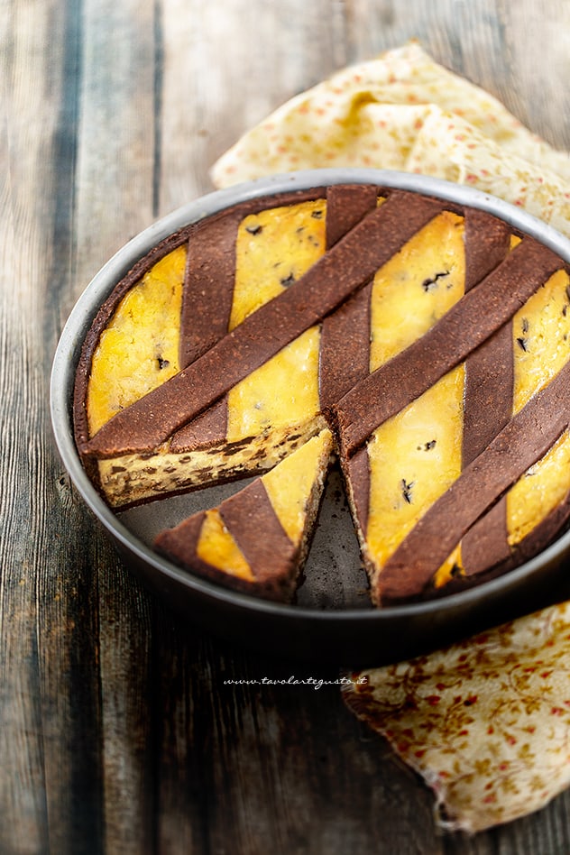 Pastiera al cioccolato