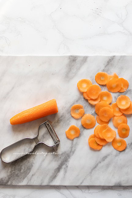 come fare le chips di carote