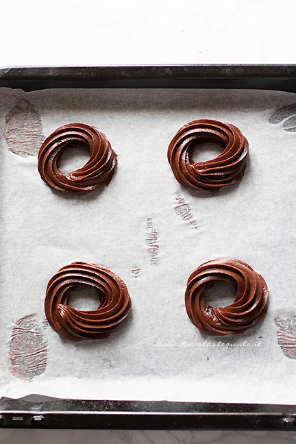 come fare le zeppole di san giuseppe al cacao - Ricetta di Tavolartegusto