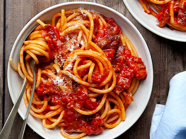 Amatriciana - Ricetta di Tavolartegusto