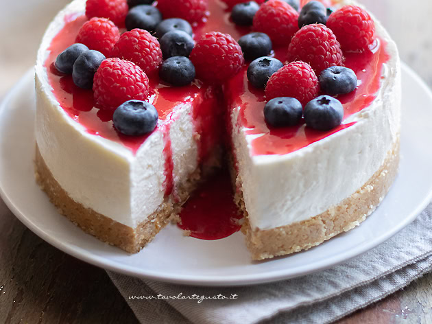 Cheesecake fredda - Ricetta di Tavolartegusto