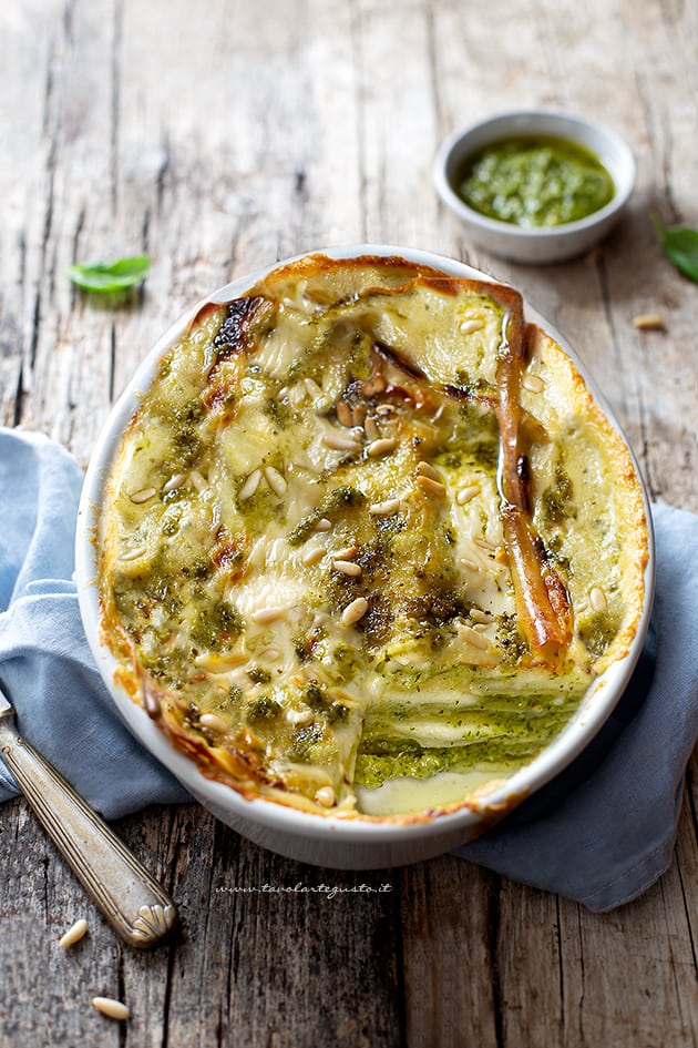 Lasagne al pesto - Ricetta di Tavolartegusto