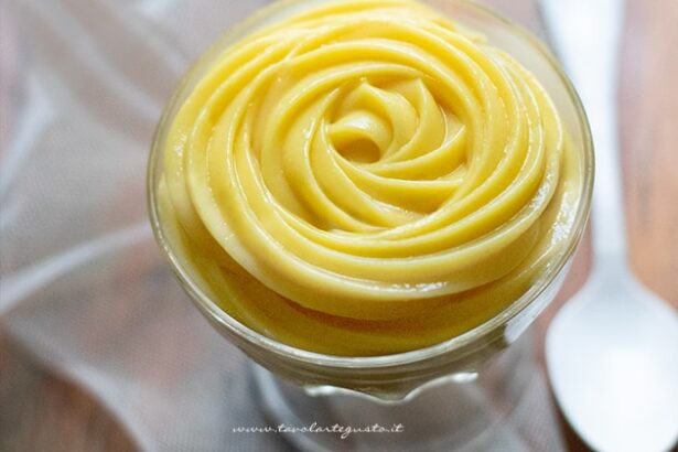 Crema pasticcera senza glutine