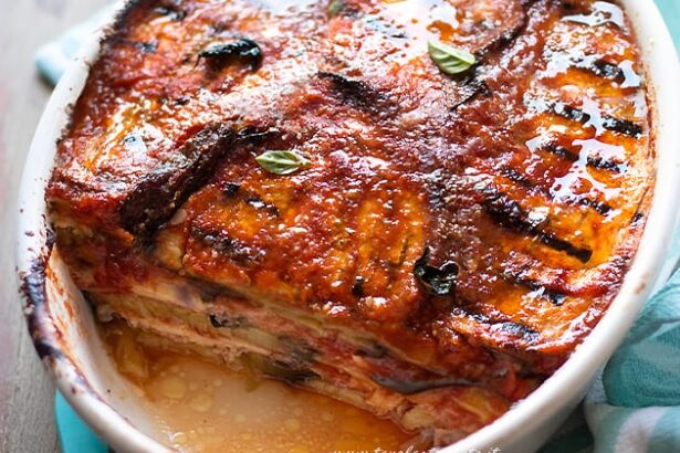 Parmigiana rustica con prosciutto cotto - Ricetta di Tavolartegusto