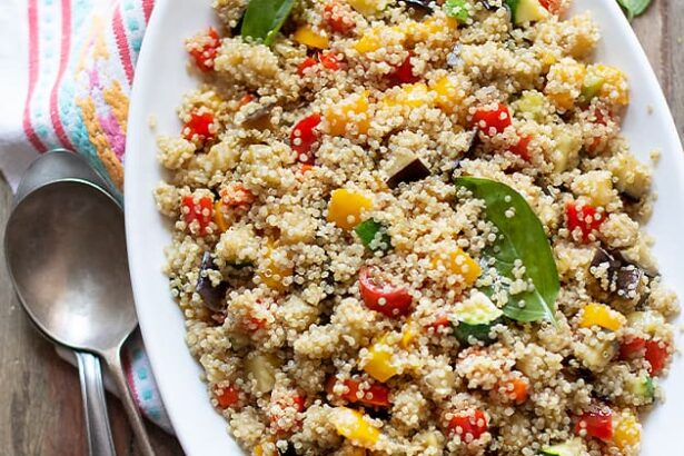 Quinoa con verdure - Ricetta di Tavolartegusto