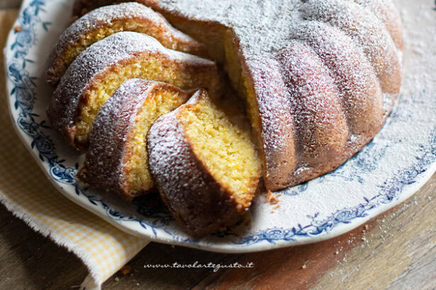 Torta al limone - Ricetta di Tavolartegusto