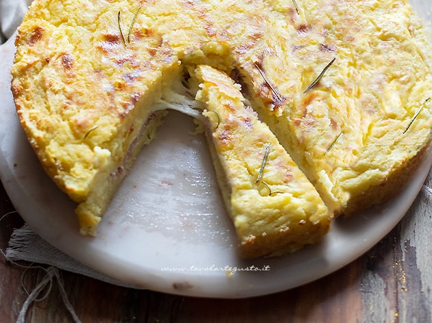 Torta di patate - Ricetta di Tavolartegusto