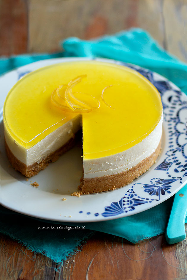 Cheesecake al limone