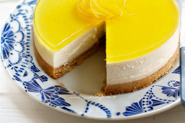 Cheesecake al limone - Ricetta di Tavolartegusto