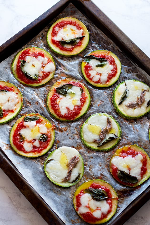 Pizzette di zucchine - Ricetta di Tavolartegusto