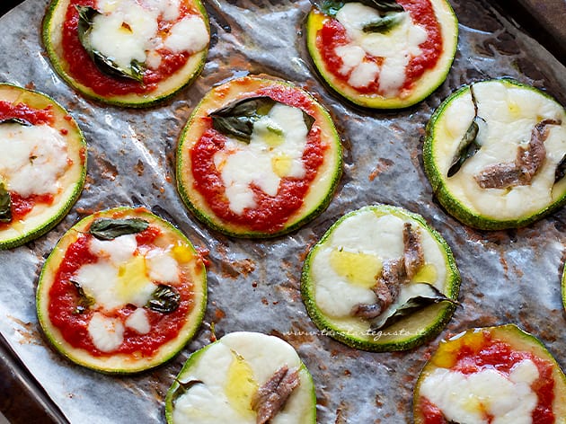 Pizzette di zucchine