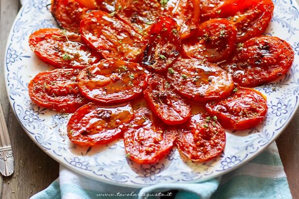 Pomodori arrosto - Ricetta di Tavolartegusto