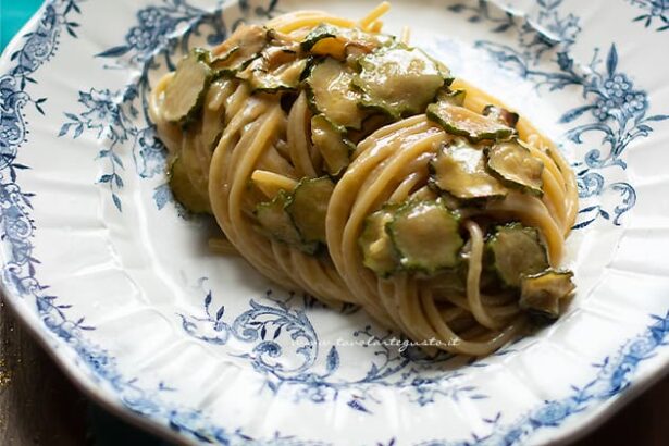 Spaghetti alla nerano