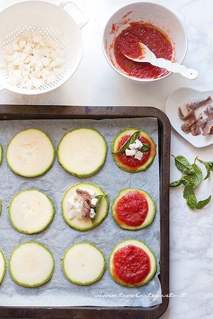 come fare le pizzette di zucchine