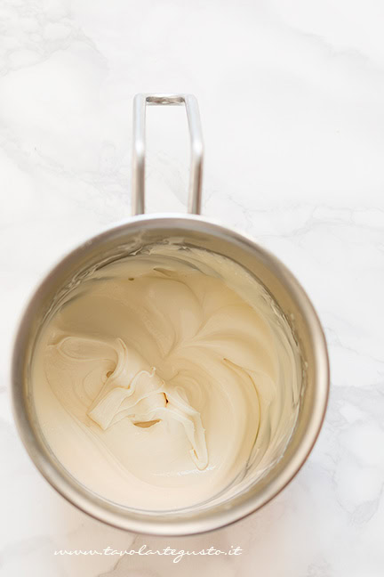 crema ganache al cioccolato bianco pronta - Ricetta di Tavolartegusto