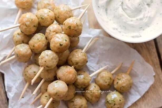 Spiedini di polpette - Ricetta di Tavolartegusto