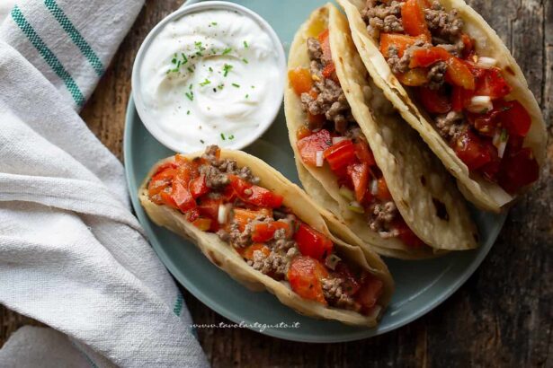 tacos - Ricetta di Tavolartegusto