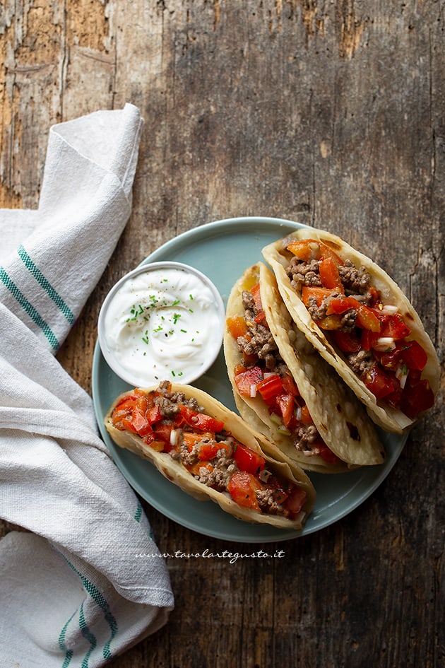 tacos ricetta - Ricetta di Tavolartegusto