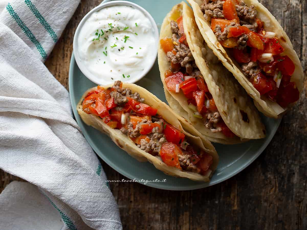 Tacos: Ricetta originale e Consigli con foto passo passo