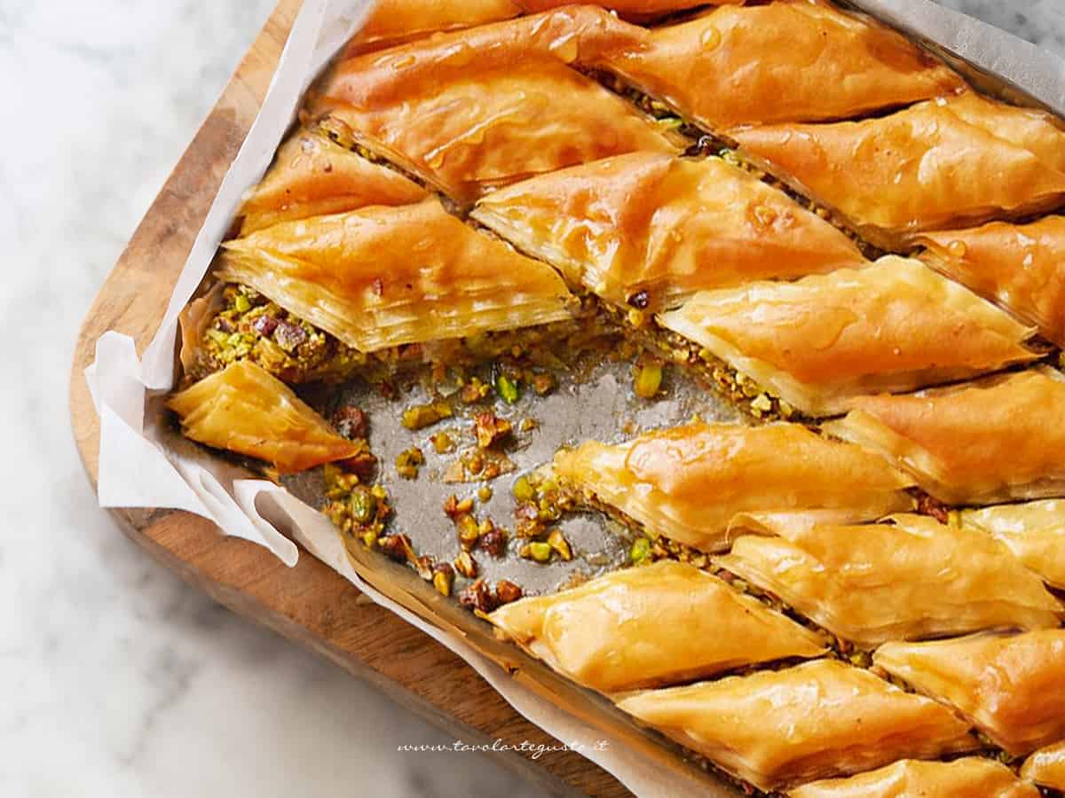 Baklava: la Ricetta originale passo passo del dolce turco