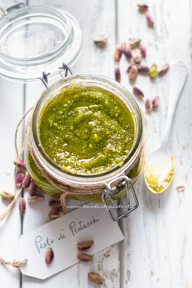 pesto di pistacchi