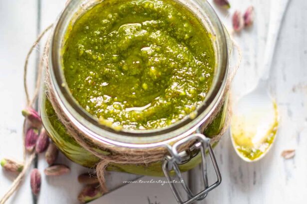 pesto di pistacchio