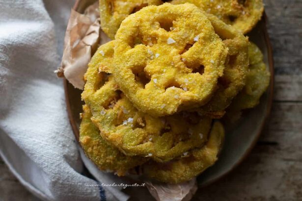 pomodori verdi fritti - Ricetta di Tavolartegusto