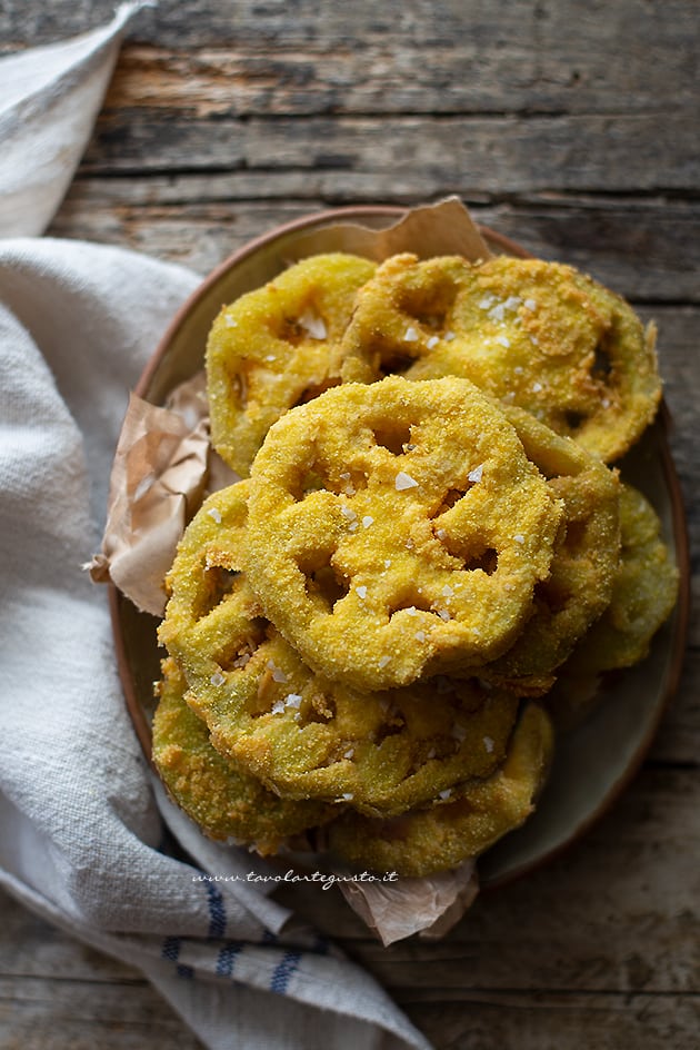 pomodori verdi fritti ricetta